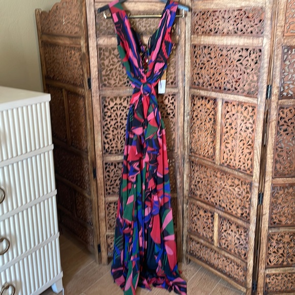 NWT NEW PATBO RIO CUT-OUT MAXI DRESS - Picture 4 of 5